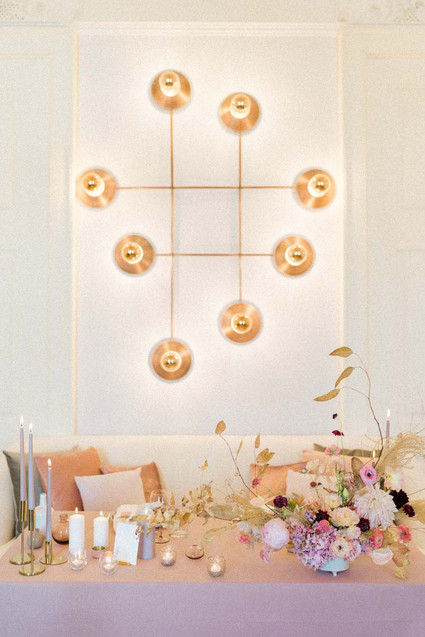 feminine, pink bridal ideas in a Lisbon palace