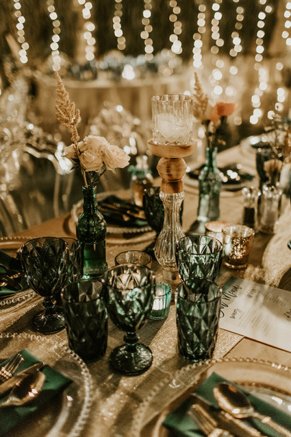 string light reception idea Inspiration