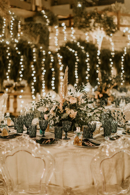 string light reception idea Inspiration