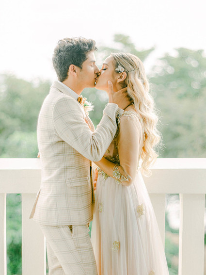 unique plaid grooms suit