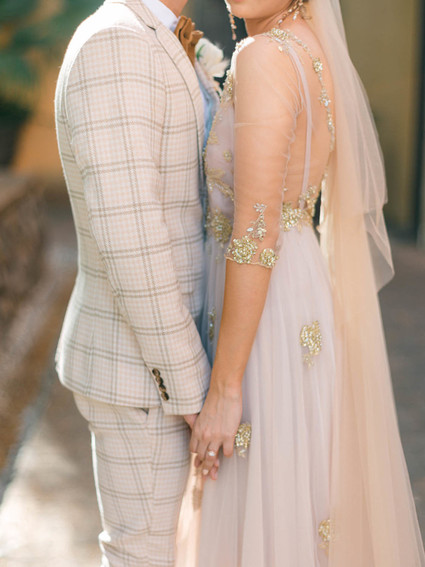 unique plaid grooms suit