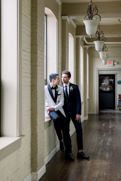 modern black and yellow wedding ideas Wedding Inspiration