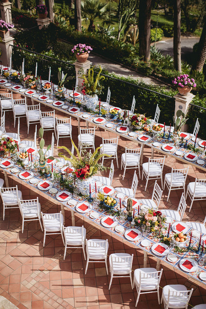 Sicily wedding at Belmond Grand Hotel Inspiration