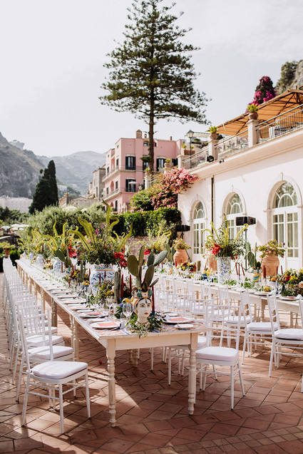 Sicily wedding at Belmond Grand Hotel Inspiration