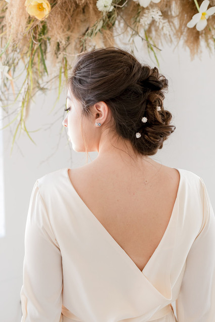bridal updo