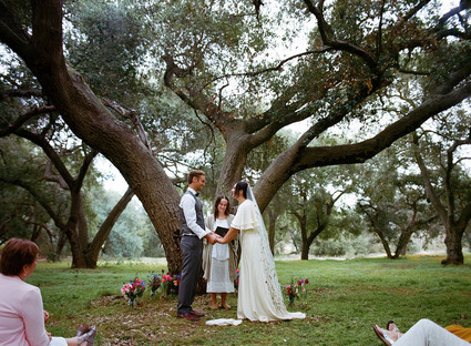 Sweet southern California family elopement at a park