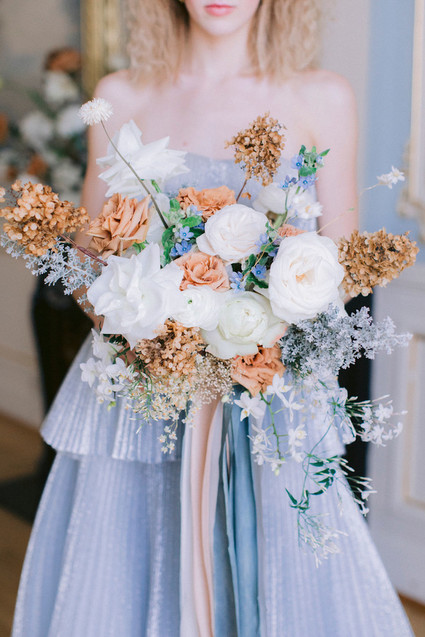 dried and white flowers