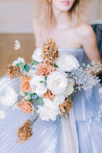 dried wedding bouquet