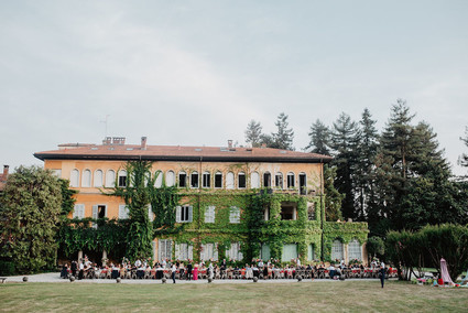 Italian villa wedding Inspiration