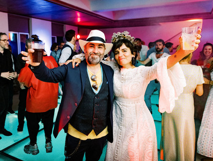 A 40th birthday party wedding festival in Portugal