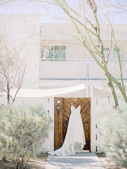 chic modern BHLDN wedding dress Inspiration