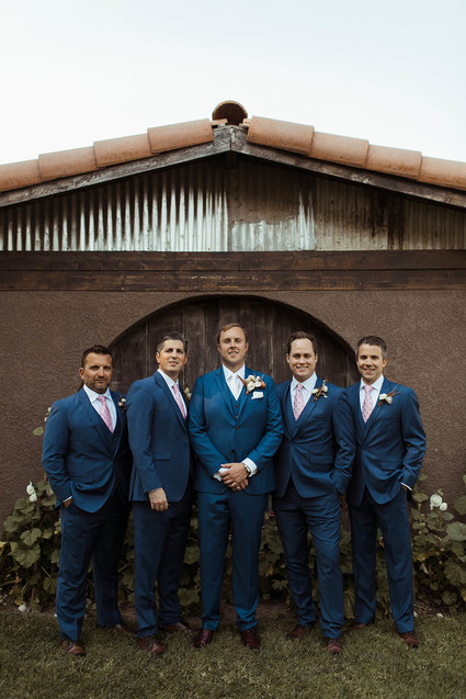 navy blue groomsmen Inspiration