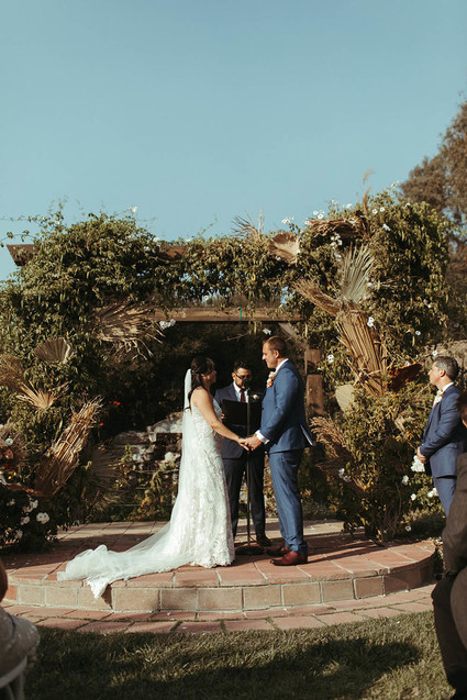 rustic boho fall wedding in Santa Barbara