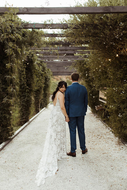 boho lace wedding dress