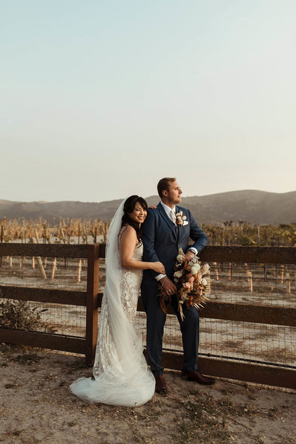 rustic boho fall wedding in Santa Barbara