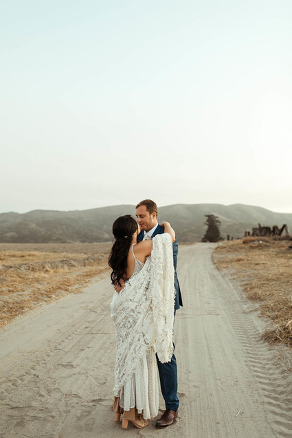 boho lace wedding dress