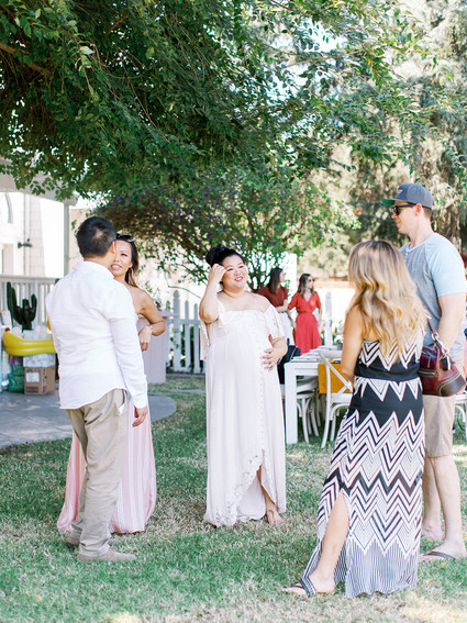 Charlotte's Web themed spring baby shower