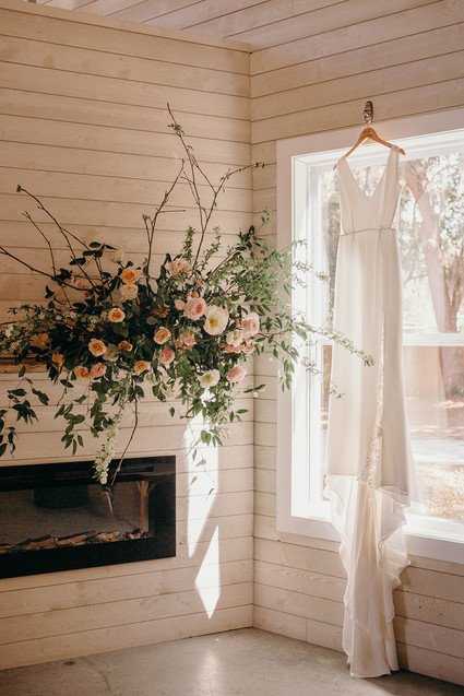 spring floral wedding
