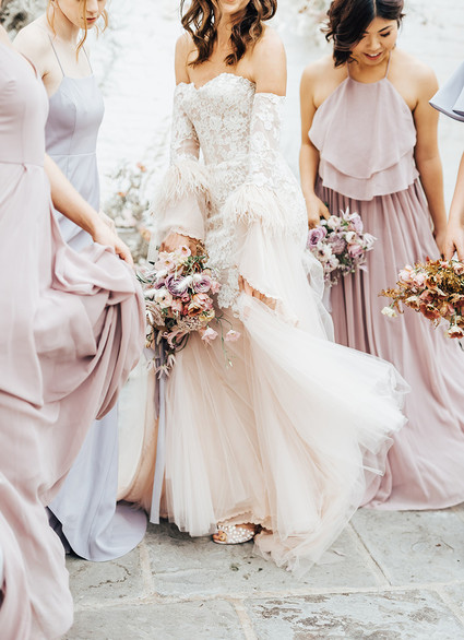 pastel spring bridesmaids Inspiration