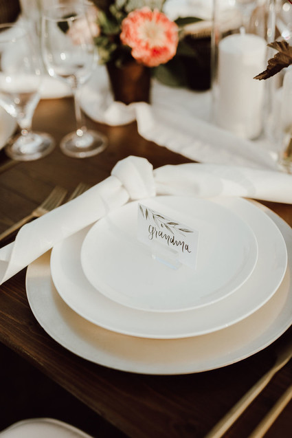 Backyard micro wedding