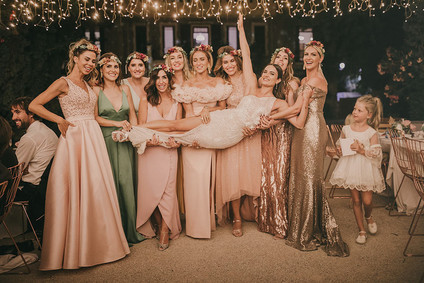 stylish wedding guests