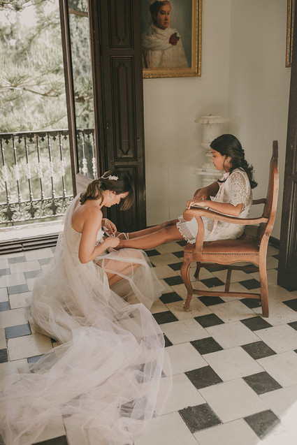 Romantic fairytale Spanish wedding with the most incredible light canopy! Wedding Inspiration
