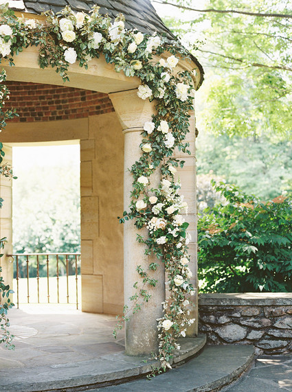 Garden wedding venue