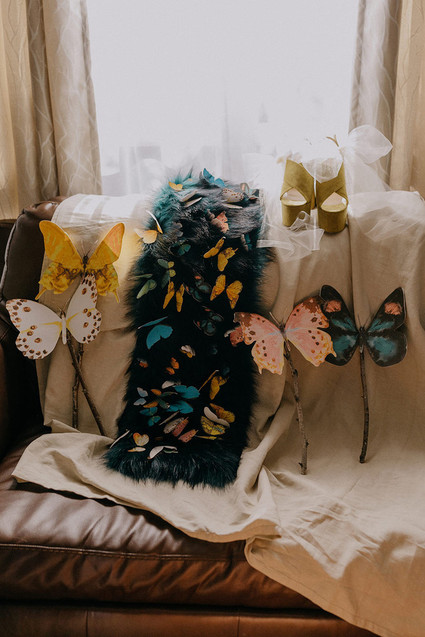 butterfly themed wedding in Carmel Valley