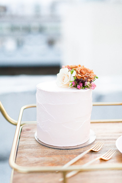 rooftop autumn elopement