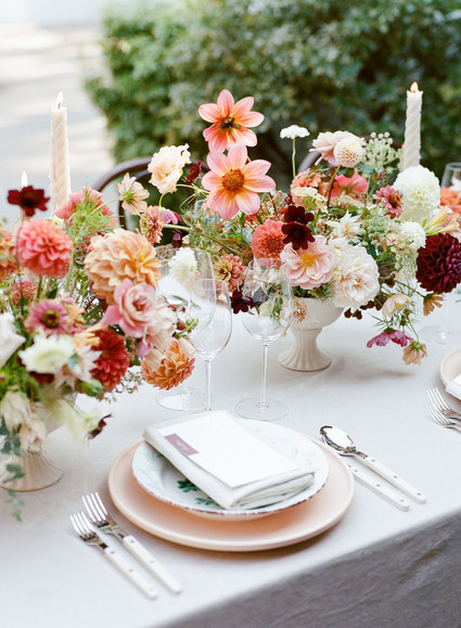 Micro wedding reception