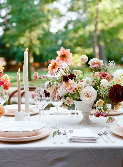 Micro wedding reception