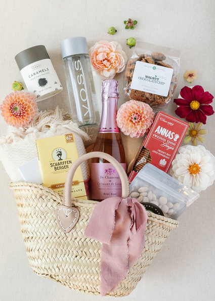 Wedding guest basket