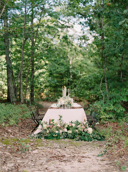 Wedding in the woods