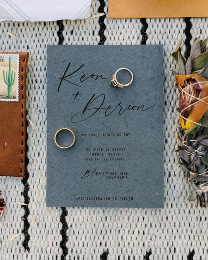 Rustic wedding invitations