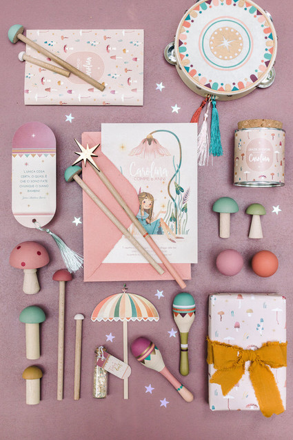 Magical fall fairytale birthday party in the forest