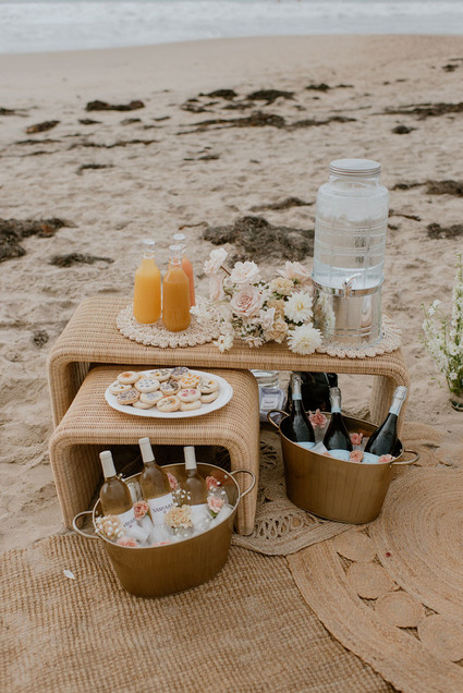 boho beach bridal shower Inspiration