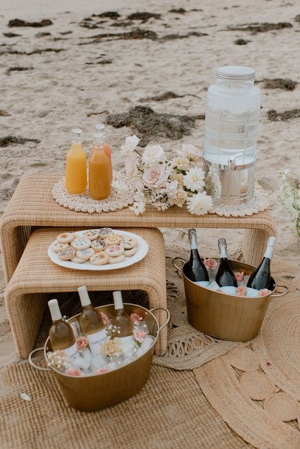 boho beach bridal shower