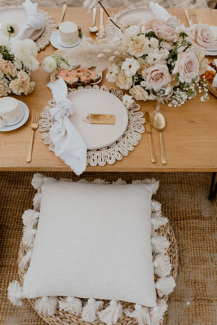 boho beach bridal shower