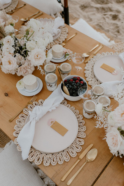 boho beach bridal shower