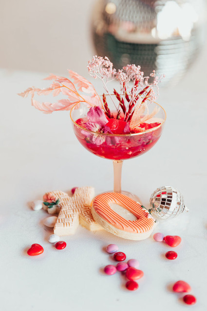 Galentine's Day party cocktail