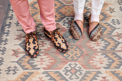 New Mexico wedding shoes
