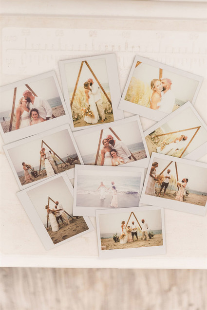 California beach wedding