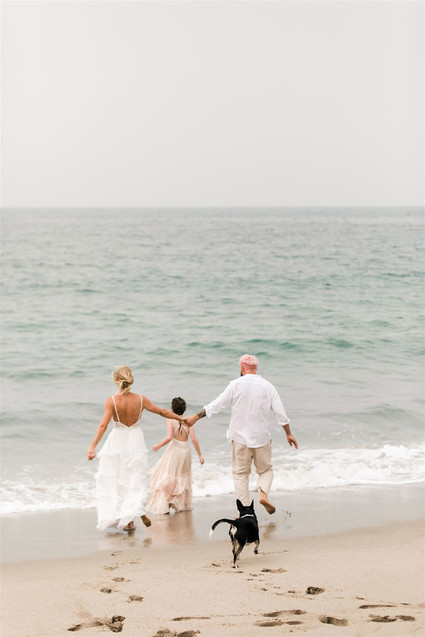 California beach wedding