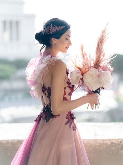 pink wedding inspiration