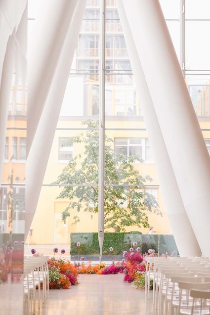 Colorful Toronto wedding