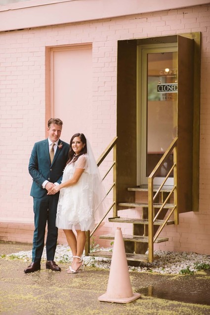 Colorful Toronto wedding