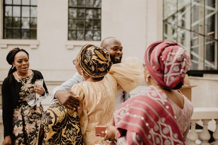 stylish London wedding