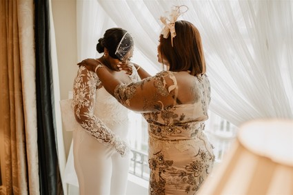 stylish London wedding