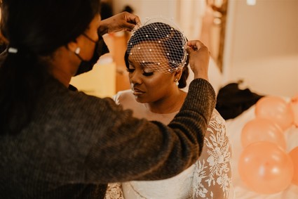 stylish London wedding