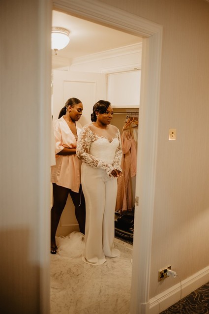 stylish London wedding